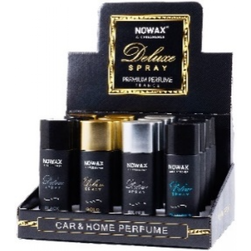 Ароматизатори до машини 50 мл Nowax Deluxe Spray MIX №1 (NX07745)