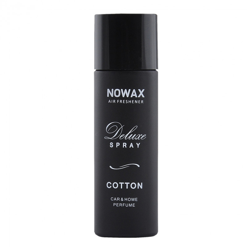 Ароматизатор до машини 50 мл Nowax Deluxe Spray - Cotton (NX07751)
