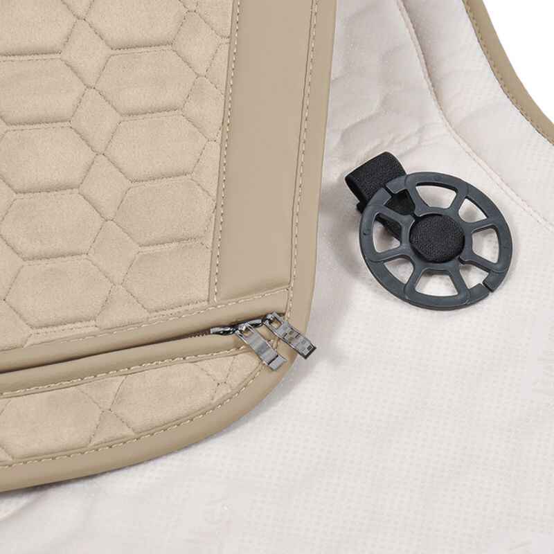 Накидки на сидіння авто передні 2+2 преміум класу Beltex Monte Carlo авточохли універсальні бежевий комплект (BX81550)