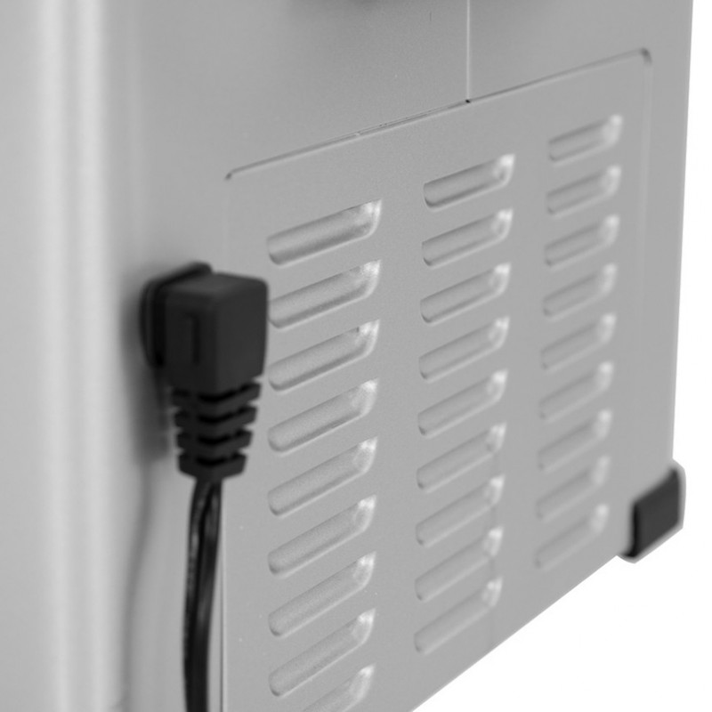 Портативный холодильник 75л BREVIA автохолодильник компрессорный стальной 12/24В 220В (22470)