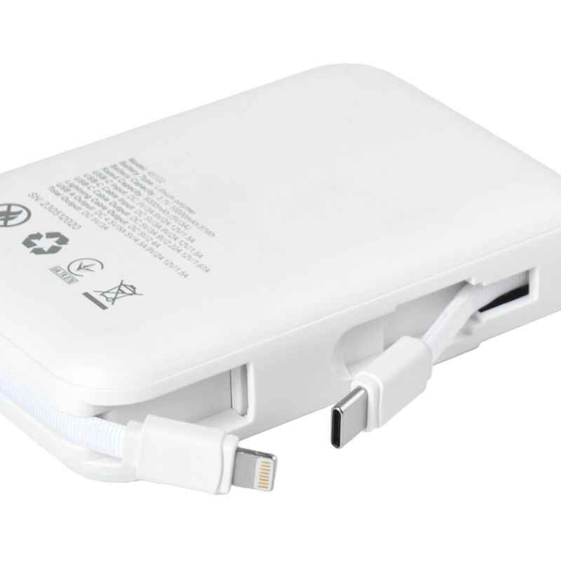 Повербанк 10000mAh 22.5W 3А Brevia Power Bank USB Type-C Lightning LED дисплей (45122)