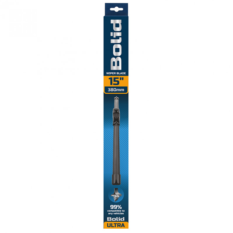 Щітка склоочисника безкаркасна Bolid ULTRA 15/380 мм (50380)