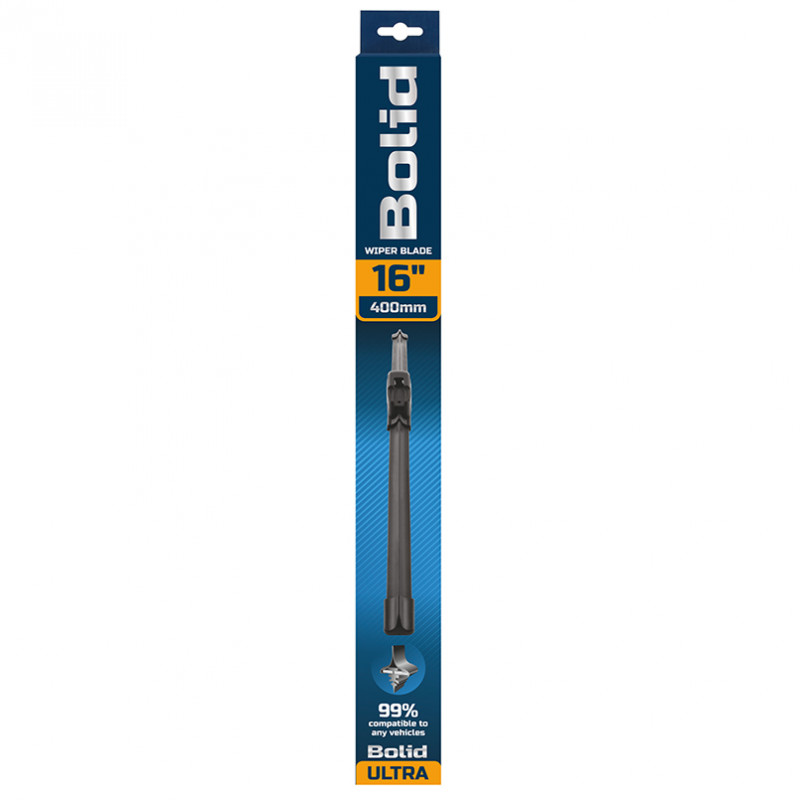 Щітка склоочисника безкаркасна Bolid ULTRA 16/400 мм (50400)