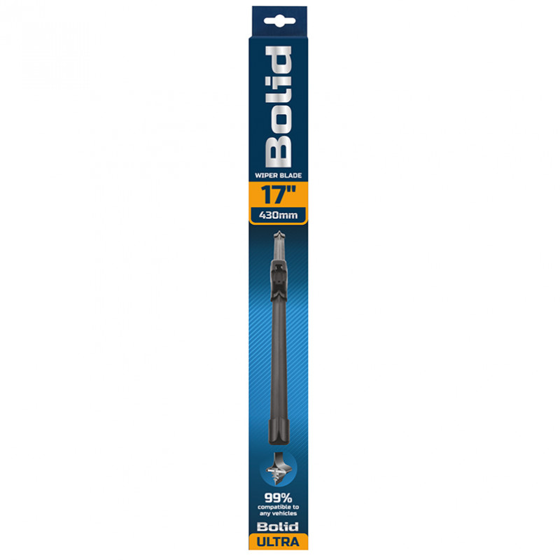 Щітка склоочисника безкаркасна Bolid ULTRA 17/430 мм (50430)