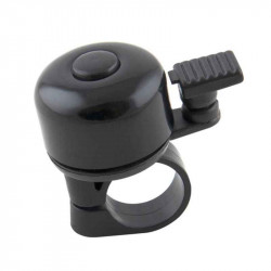 Дзвінок велосипедний Grey's велодзвінок механічний з кріпленням чорний (GR16110)