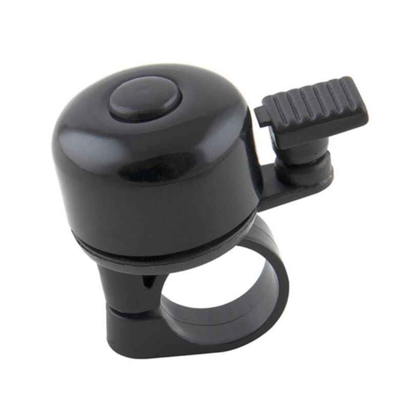 Дзвінок велосипедний Grey's велодзвінок механічний з кріпленням чорний (GR16110)