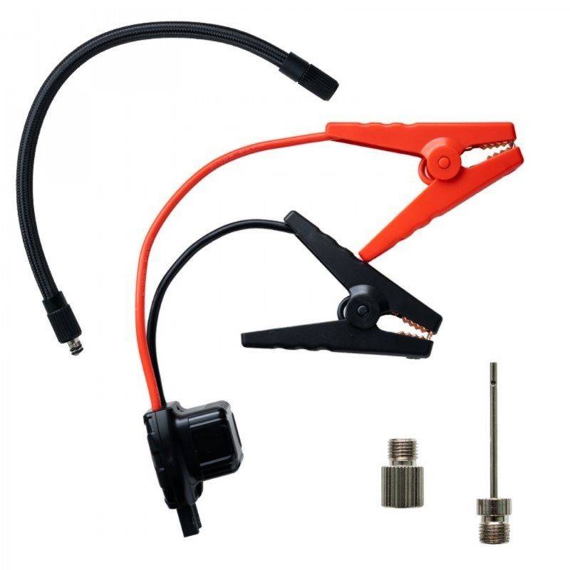 Автокомпресор повітряний з пусковим і повербанком Gearo 40л/хв 10Атм 12000 мАг 1000А (GE0111)