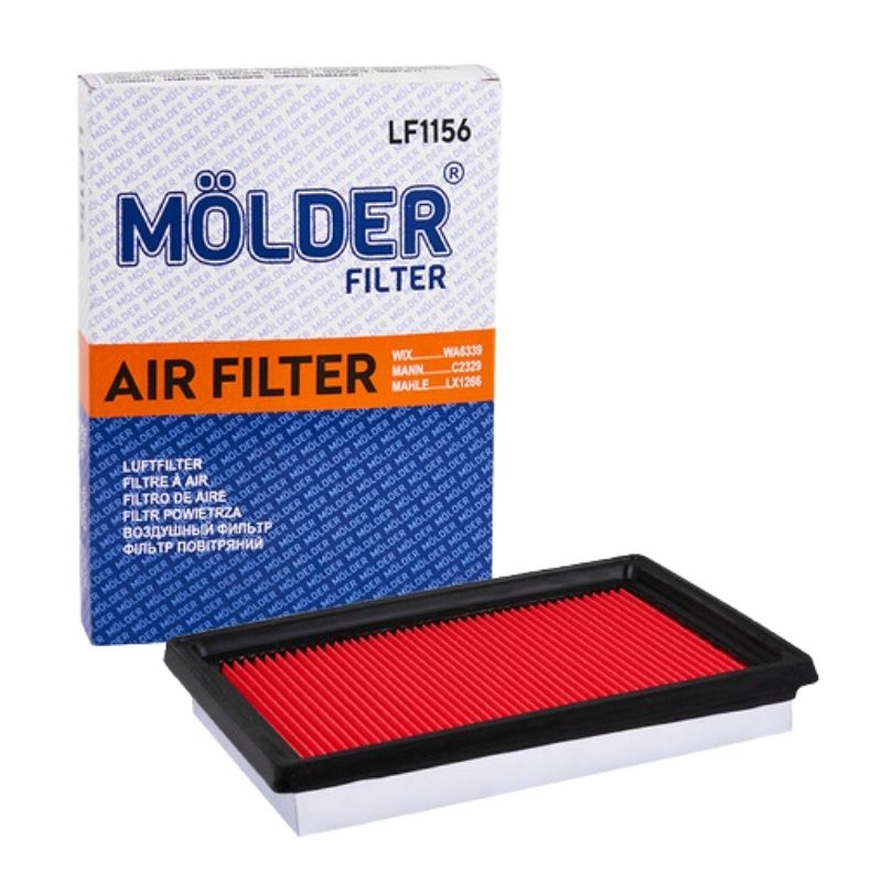 Повітряний фільтр панельний Molder LF1156 (WA6339, C2329, LX1266)