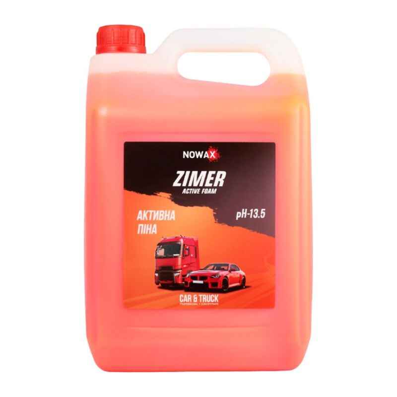 Активна піна концентрат 5л Nowax ZIMER для безконтактної мийки (NX05135)