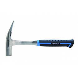 Молоток теслярський монолітний 600 г з рукояткою зі скловолокна Hogert (HT3B031)