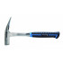 Молоток теслярський монолітний 600 г з рукояткою зі скловолокна Hogert (HT3B031)