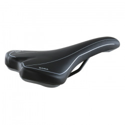 Сідло велосипедне Selle Monte Grappa Bora чорно-сіре 275x145mm (SMG-30214)