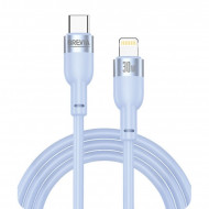 Кабель BREVIA Type-C to Lightning 30W 1.2m, blue, box (250шт.) (52120UCLC1)