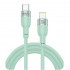 Кабель BREVIA Type-C to Lightning 30W 1.2m, mint, box (250шт.) (52120MCLC1)