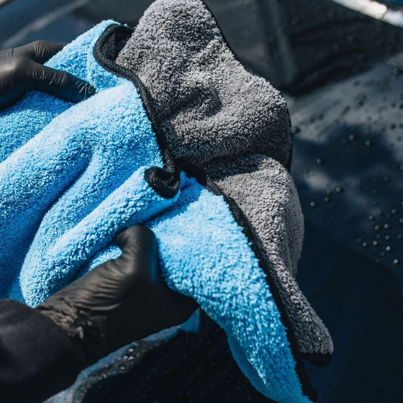 Рушник вологопоглинаючий з мікрофібри 50x80 RG синій (TRY-4567)