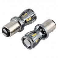 Brevia PowerPro P21/5W 350Lm 14x2835SMD 12/24V CANbus, 2шт (10303X2)
