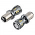 Brevia PowerPro P21/5W 350Lm 14x2835SMD 12/24V CANbus, 2шт (10303X2)