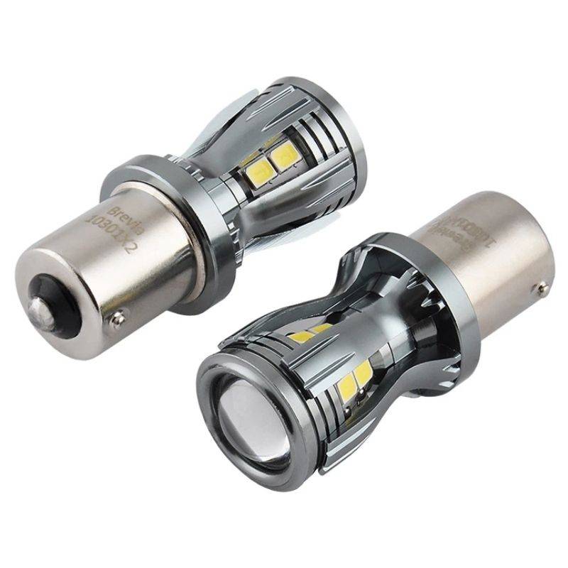 Brevia PowerPro P21W 350Lm 14x2835SMD 12/24V CANbus, 2шт (10301X2)