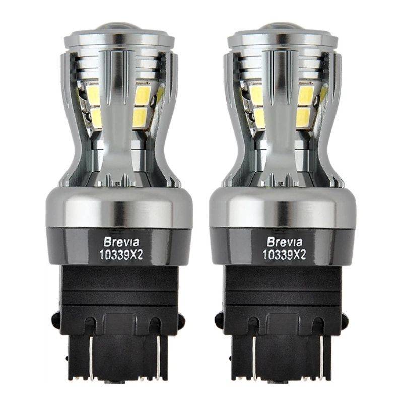 Brevia PowerPro P27/7W (3157) 350Lm 14x2835SMD 12/24V CANbus, 2шт (10339X2)