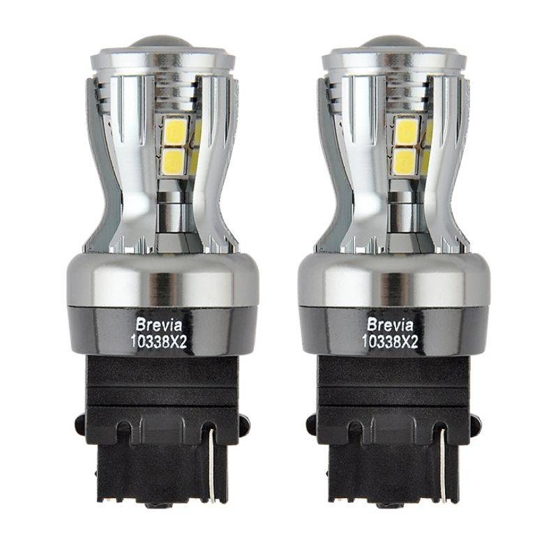 Brevia PowerPro P27W (3156) 350Lm 14x2835SMD 12/24V CANbus, 2шт (10338X2)