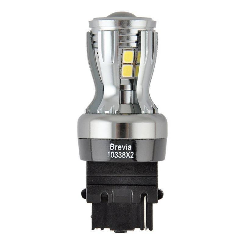 Brevia PowerPro P27W (3156) 350Lm 14x2835SMD 12/24V CANbus, 2шт (10338X2)