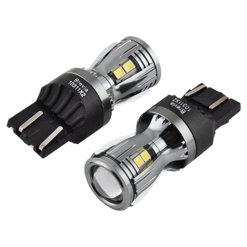 Brevia PowerPro W21/5W 350Lm 14x2835SMD 12/24V CANbus, 2шт (10311X2)