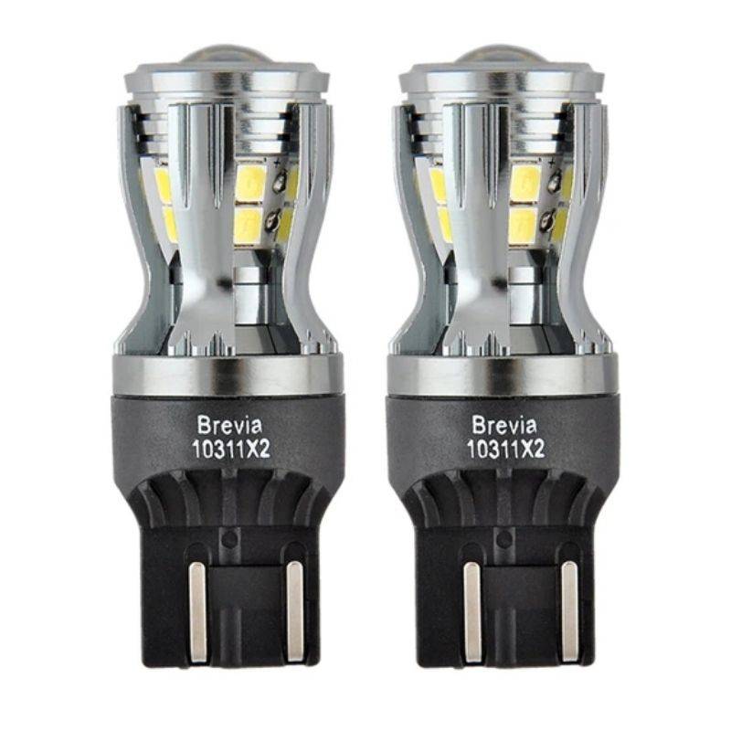 Brevia PowerPro W21/5W 350Lm 14x2835SMD 12/24V CANbus, 2шт (10311X2)