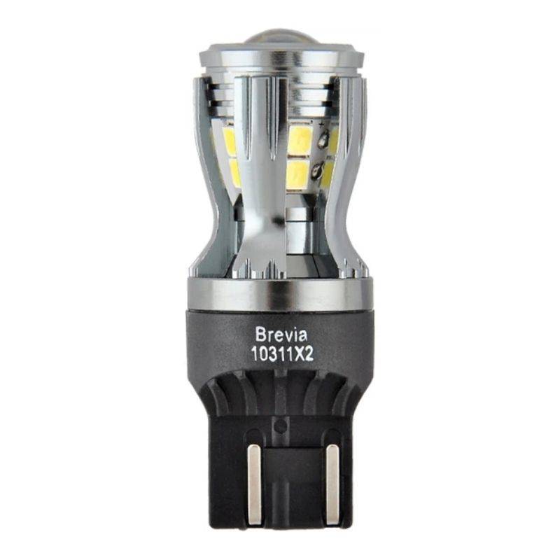 Brevia PowerPro W21/5W 350Lm 14x2835SMD 12/24V CANbus, 2шт (10311X2)
