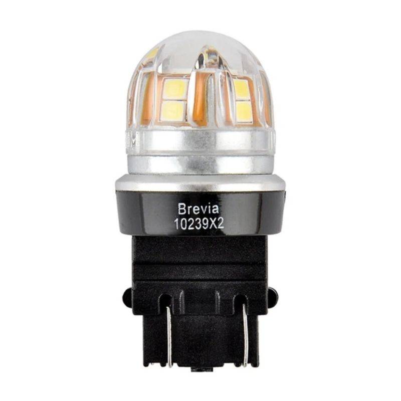 Brevia S-Power P27/7W (3157) 330Lm 15x2835SMD 12/24V CANbus 2шт (10239X2)