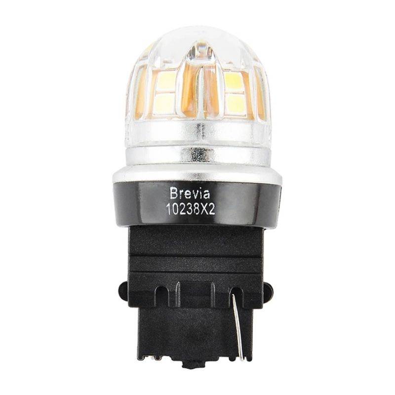 Brevia S-Power P27W (3156) 330Lm 15x2835SMD 12/24V CANbus, 2шт (10238X2)