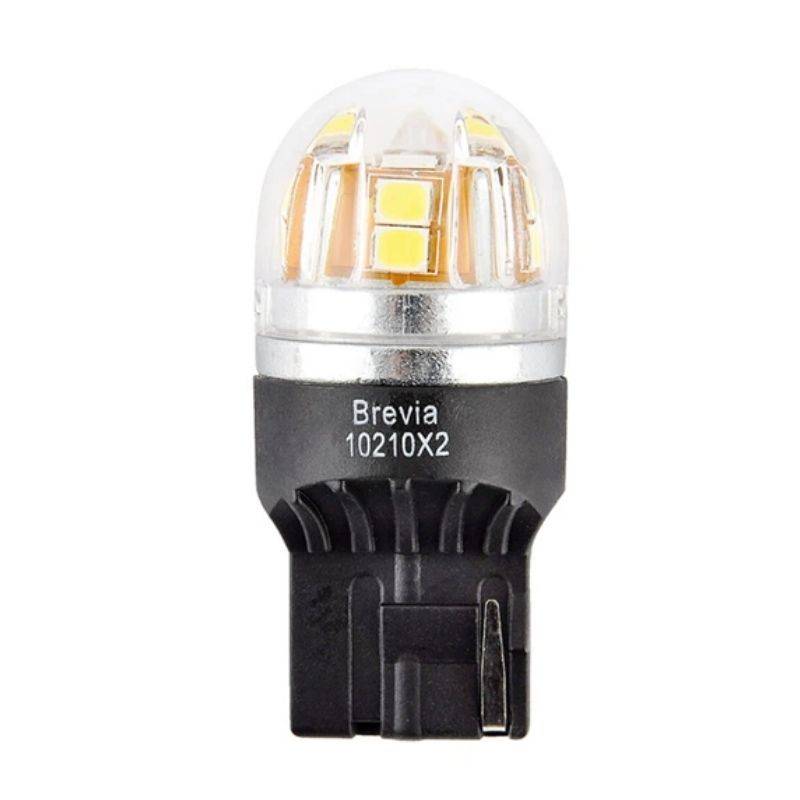 Brevia S-Power W21W 330Lm 15x2835SMD 12/24V CANbus, 2шт (10210X2)