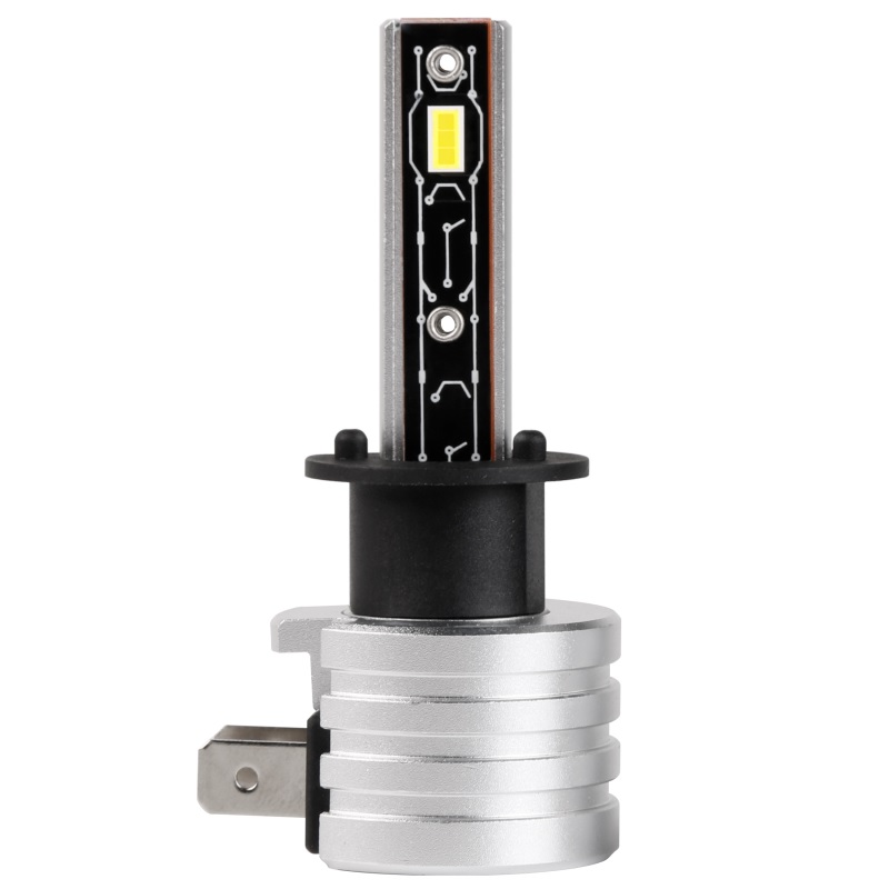 Світлодіодні автолампи H1 CARLAMP Crystal Vision мініатюрні лампи сумісні на 99% з авто 5000Lm 6000K (CVH1)