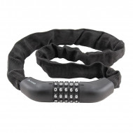 Замок на велосипед ланцюговий 1000мм Grey's кодовий зі зміною коду (GR40410)