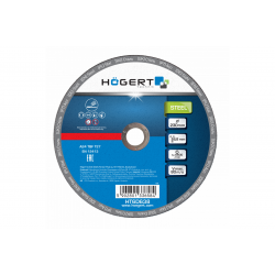 Диск шліфувальний по металу 230x6.8x22.23 10шт. Hogert (HT6D638)