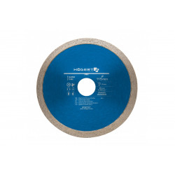 Диск алмазний відрізний, суцільна кромка 115х1.4х22.2 мм Hogert (HT6D701)