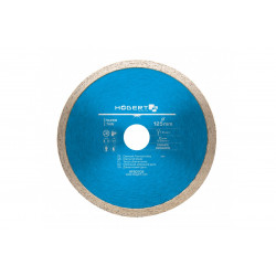 Диск відрізний алмазний, суцільна кромка 125х1.6х22.2 мм Hogert (HT6D702)