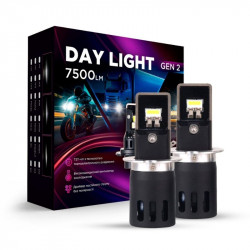Світлодіодні автолампи Carlamp Day Light Gen 2 H3 5800K 7500 Lm (DLG2H3)