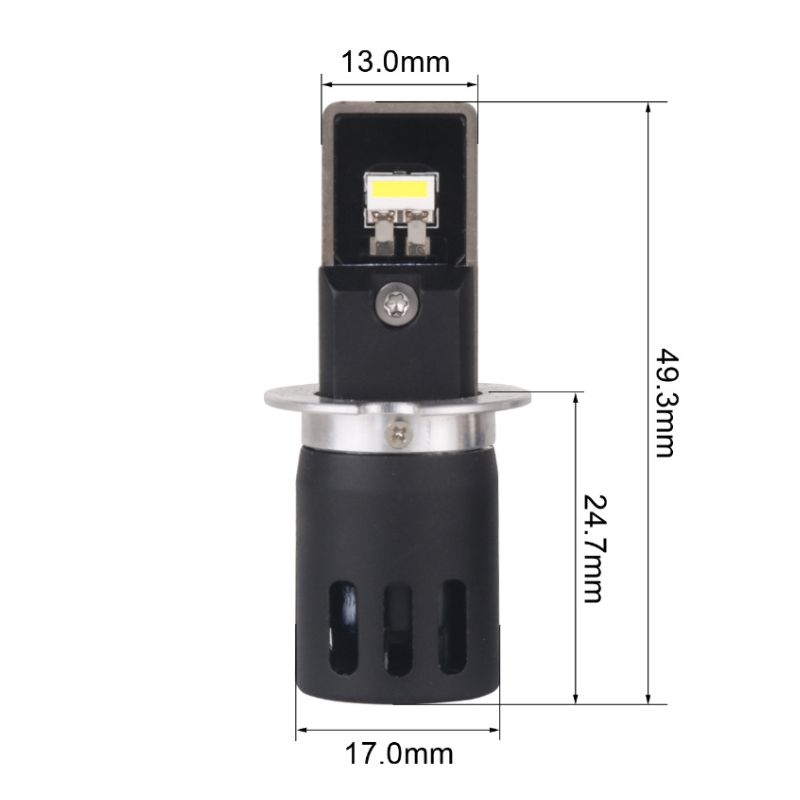 Світлодіодні автолампи Carlamp Day Light Gen 2 H3 5800K 7500 Lm (DLG2H3)