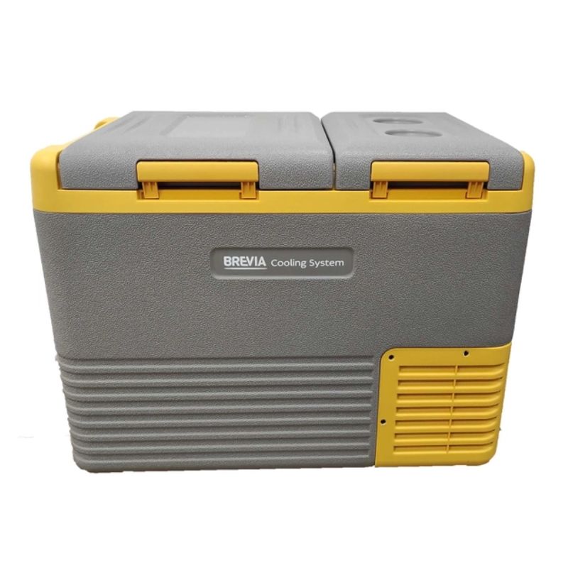 Автохолодильник 25л компресорний BREVIA двокамерний пластик 12/24В 220В (22540)