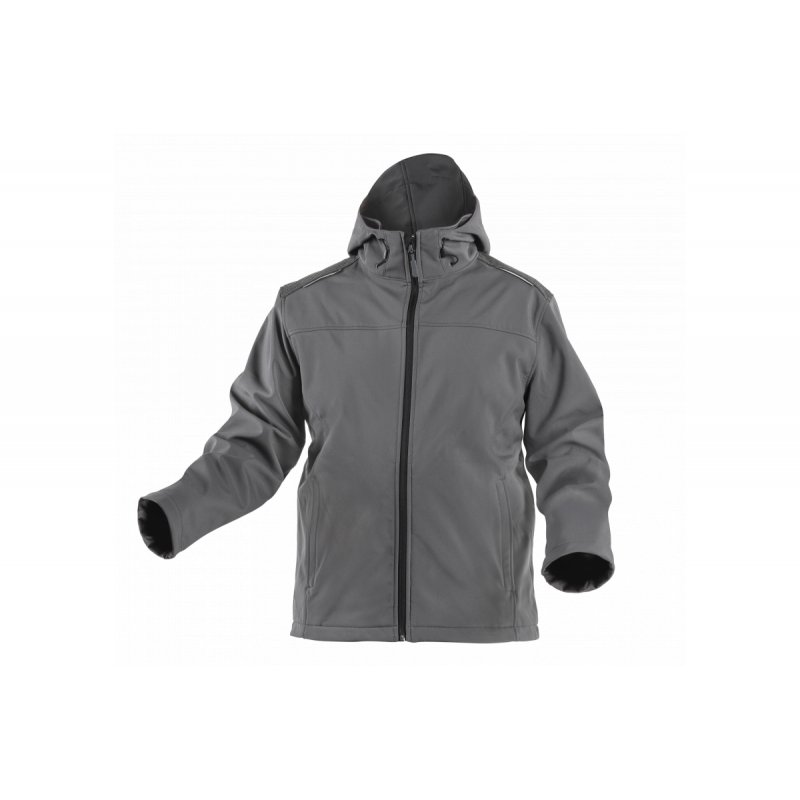 INN Куртка SOFTSHELL с капюшоном графитовая S (48) (HT5K254-S)