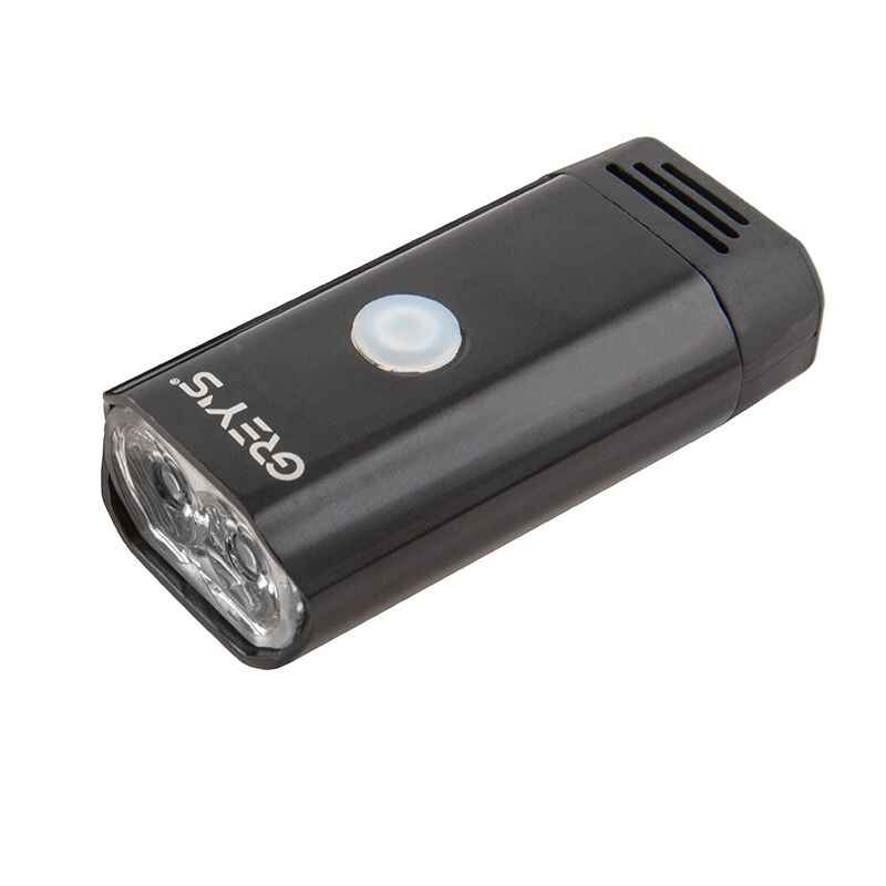 Фара на велосипед на кермо 400Lm Grey's 1050mAh IPX4 8 режимів до 6 годин роботи (GR10130)
