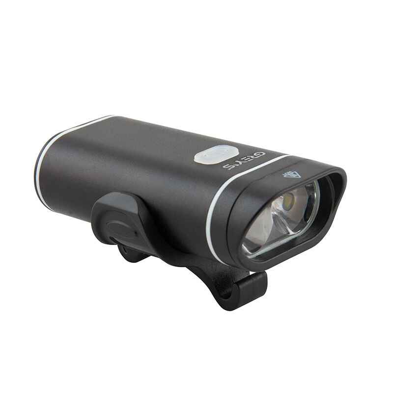 Фара на велосипед на кермо 500Lm Grey's 1800mAh IPX5 4 режимів до 12 годин роботи (GR10140)