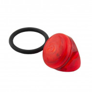 Задний фонарь на велосипед 2 светодиода Grey's влагостойкий 3 режима до 60 часов работы (GR10150)