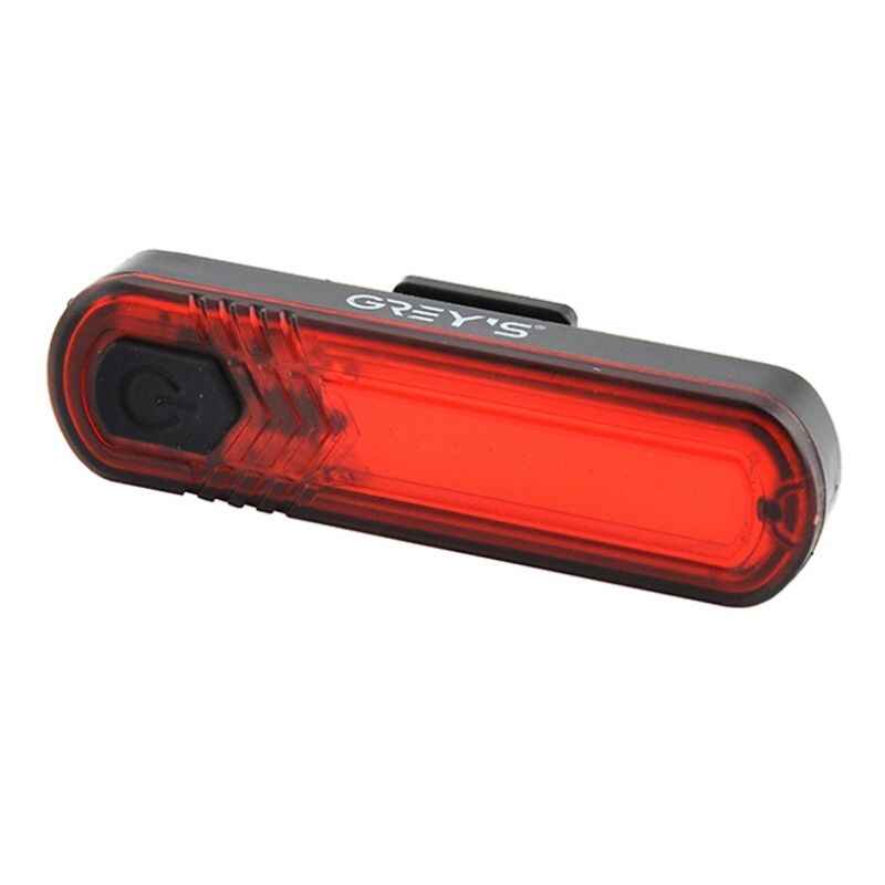 Задній ліхтар на велосипед 10 світлодіодів 60Lm Grey's 330mAh IPX4 8 режимів до 8 годин роботи (GR11150)