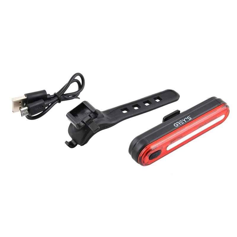 Задній ліхтар на велосипед 50 світлодіодів 100Lm Grey's 700mAh IPX4 8 режимів до 7 годин роботи (GR11130)