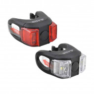 Блимавки на велосипед 2шт Grey's вологостійкі 3 режими до 120 годин роботи (GR13100)