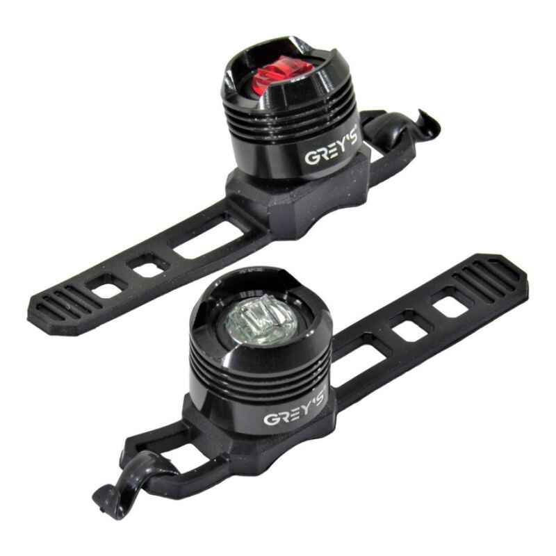 Блимавки на велосипед 2шт Grey's вологостійкі 2 режими до 120 годин роботи (GR12100)