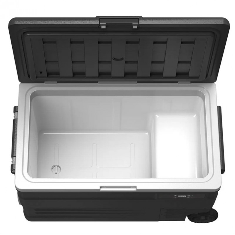 Автохолодильник 75л компрессорный BREVIA холодильник на колесах с LG-компрессором пластиковый 12/24В 220В (22825)