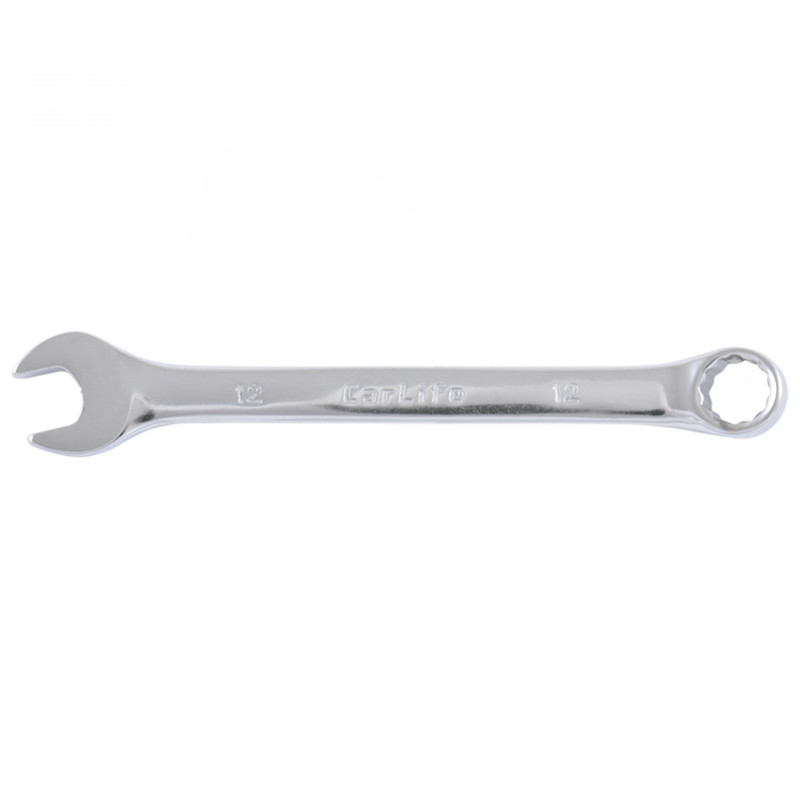 Ключ комбінований 12 мм нікель-хром CARLIFE (WR3012)
