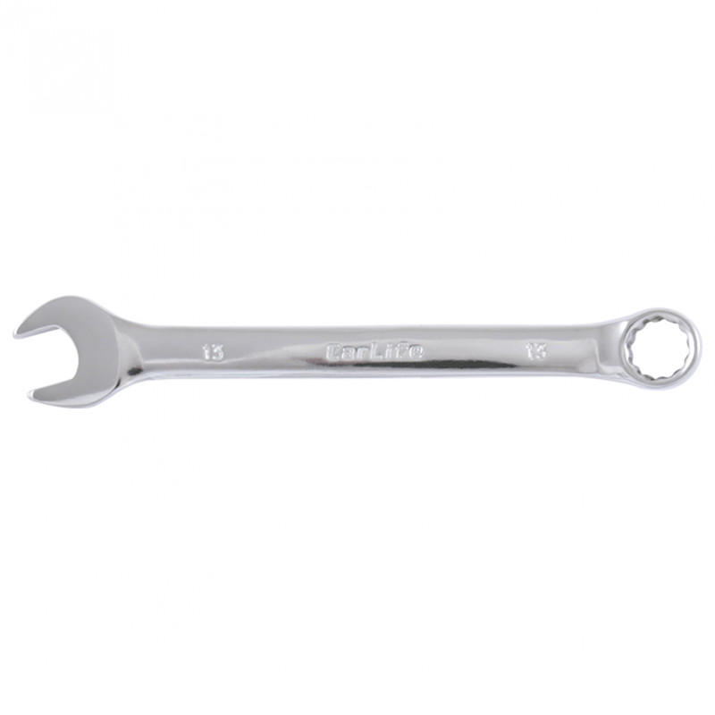 Ключ комбінований 13 мм покриття нікель-хром CARLIFE (WR3013)